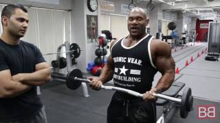 How to- EZ Bar BICEP CURLS with Fred BIGGIE Smalls (Pro Series)