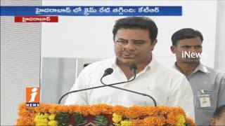 Minister KTR Appropriates SHE Team Efforts To Control Crime in Hyderabad | iNews