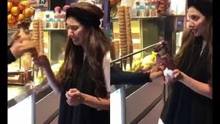 Mahira Khan Gets Teased By Turkish Ice-cream Vendor