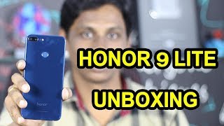 Honor 9 Lite Unboxing ||Telugu Tech Tuts