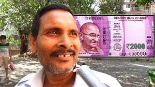 New Rs 2000 and 500 Rupee n Banned Rs 1000 Note  - New Currency