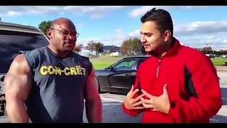 Pro Bodybuilder giving Tips on HOW TO GROW ARMS !  (Hindi / Punjabi)