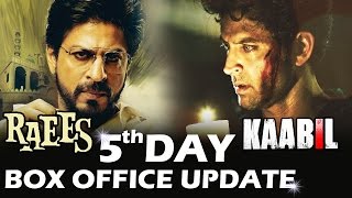 Hrithik's KAABIL Takes LEAD Over RAEES In Some Areas - 5th Day Early Updates