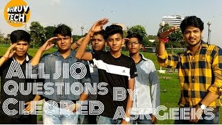 [HINDI] JIO QUESTIONS CLEARED BY ASK GEEKS AND SOME MORE CHANNELS