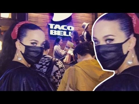 Katy Perry Waited In An Hour Long Line Forâ€¦ Taco Bell!?