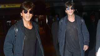 Shahrukh RETURNS To Mumbai For Hawayein Song Launch - Jab Harry Met Sejal