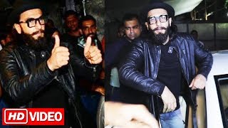 Handsome Hunk Ranveer Singh SPOTTED At Otters Club, Bandra