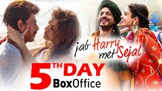 Shahrukh's Jab Harry Met Sejal 5th Day Collection - Box Office Prediction