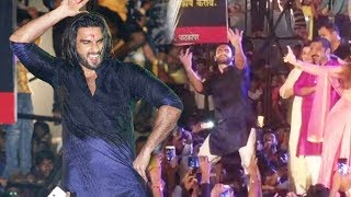 Crazy Ranveer Singh DANCES At Dahi Handi Event In Ghatkopar