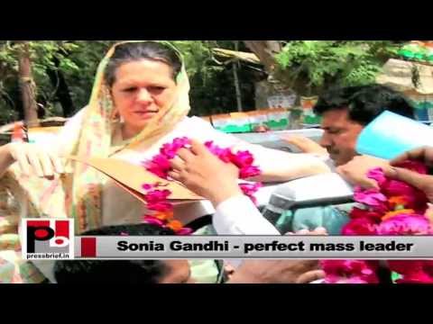 Sonia Gandhi - A leader who is keen to empower women and poor