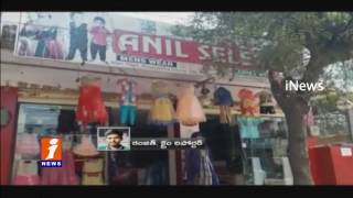 Robbery In Cloth Store At Vanasthalipuram | CCTv Catch Video | Hyderabad | iNews