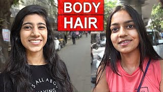 Do Women like Men with Body Hair?? Asking Cute Girls in Mumbai about Body Hair Prank in India 2017
