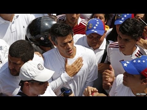 Venezuela opposition's Leopoldo Lopez hands himself in News Video