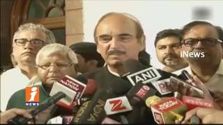 NDA Not Given Any Name For Presidential Candidate | Ghulam Nabi Azad | iNews
