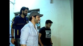 Actor Varun Dhawan spotted at Mumbai juhu PVR