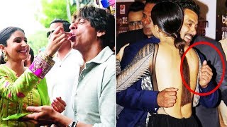 Banaras Honours Shahrukh Khan In A Unique Way, Sana Khan Reacts On Salman's HUG In Public
