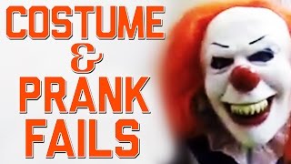 Funny Halloween Costume Fails and Scare Pranks