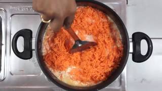 How to Make Carrot Halwa | Carrot Halwa Recipe with subtitles | Simple and Delicious recipes