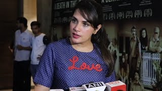 Richa Chadda GETS Angry On Reporter - Women Director Is Not Zoo Ka Janwar