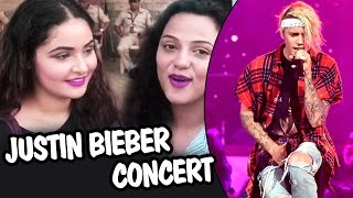 Girls Go CRAZY At Justin Bieber LIVE CONCERT In India - DY Patil Stadium - Purpose Tour India
