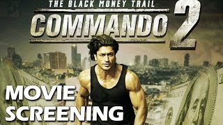 Commando 2 Movie Screening | Vidyut Jammwal, Adah Sharma, Esha Gupta