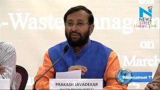 Regarding e waste disposal we will give single permit to states- Javadekar News Video