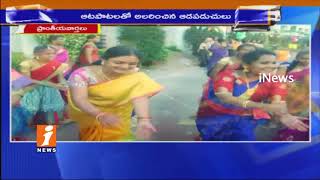 Grand Arrangements For Bathukamma Festival | Warangal | iNews