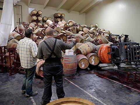 California Wine Country Cleans Up After Quake News Video