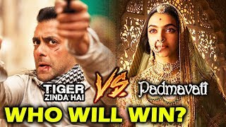 Tiger Zinda Hai Vs Padmavati - Who WILL WIN At Box Office