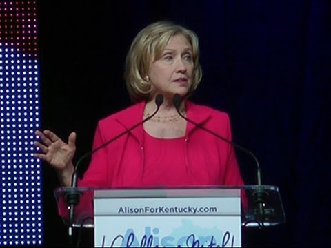 Hillary Clinton Stumps in Kentucky for Grimes News Video