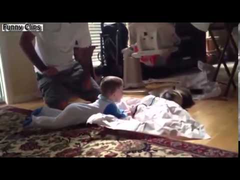 Funny videos Animals + Babies - Best Of Babies Laughing Hysterically At Dogs And Cats Compilation