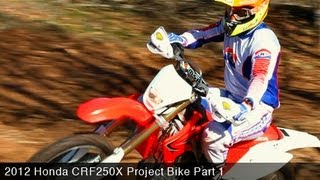 Project Bike: Honda CRF250X Part 1
