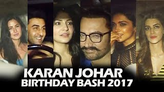 Karan Johar's Birthday Bash 2017 | FULL VIDEO | Deepika, Ranbir, Katrina, Aamir, Anushka, Kriti