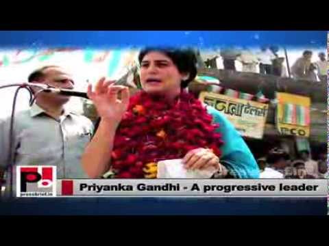 Priyanka Gandhi Vadra- A vision for the masses
