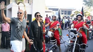 Grand Maratha Welcome For Deepika & Vin Diesel In India - xXx Promotion