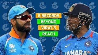 6 Sachin Tendulkar records that Virat Kohli will not be able to break