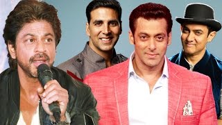 Shahrukh Khan WON'T Work With Salman, Aamir Or Akshay Kumar In A Film