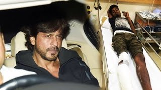 Shahrukh Khan's Car Ran Over A Photographer's Leg - What SRK Did Next Will Melt Your Heart