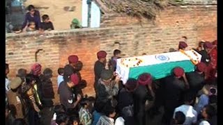 हजारों नम आंखो ने दी शहीद मुल्‍तान सिंह को अंतिम विदाई