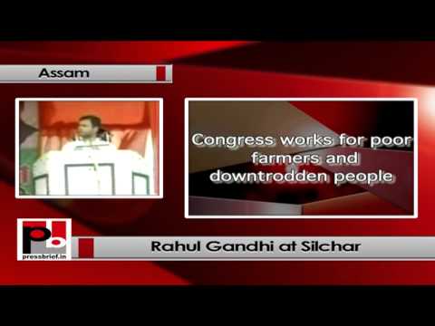Rahul Gandhi at Silchar, Assam lashes out at BJP, says it instigates violence