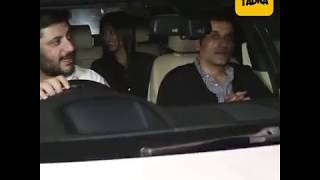 Ex Wife Sussanne Khan arrives at Hrithik Roshan's Birthday bash