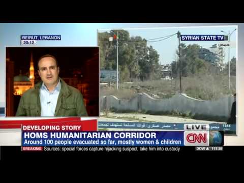 Syria aid Convoy Fired on in Homs News Video