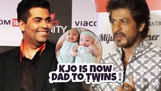 Shahrukh Khan REACTS On Karan Johar Becoming A Father