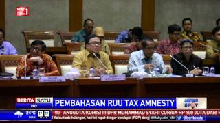 Pemerintah dan DPR Mulai Bahas RUU Tax Amnesty