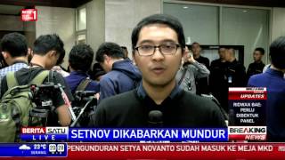 Breaking News: Setya Novanto Mengundurkan Diri