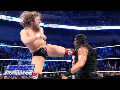 Daniel Bryan, Sheamus & Rey Mysterio vs. The Shield- SmackDown, Jan. 31, 2014 - WWE Wrestling Video
