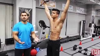 BBRT #16- Complete BACK GYM ROUTINE that gives you WINGS! (Hindi / Punjabi)