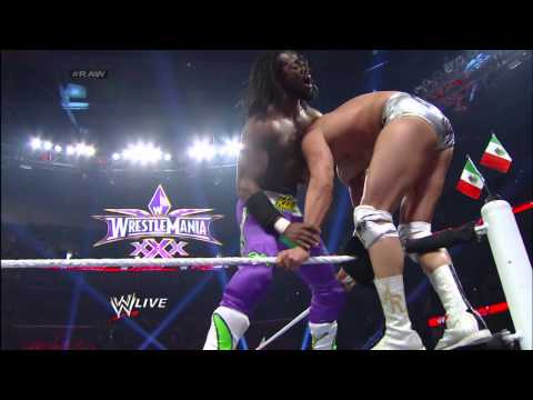 Kofi Kingston vs. Alberto Del Rio- Raw, Jan. 27, 2014 - WWE Wrestling Video