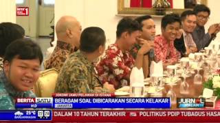 Presiden Jokowi Makan Siang Bersama Para Komika