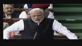 Govt Ready To Discuss on Demonetisation at Any Time | PM Modi in Lok Sabha | iNews